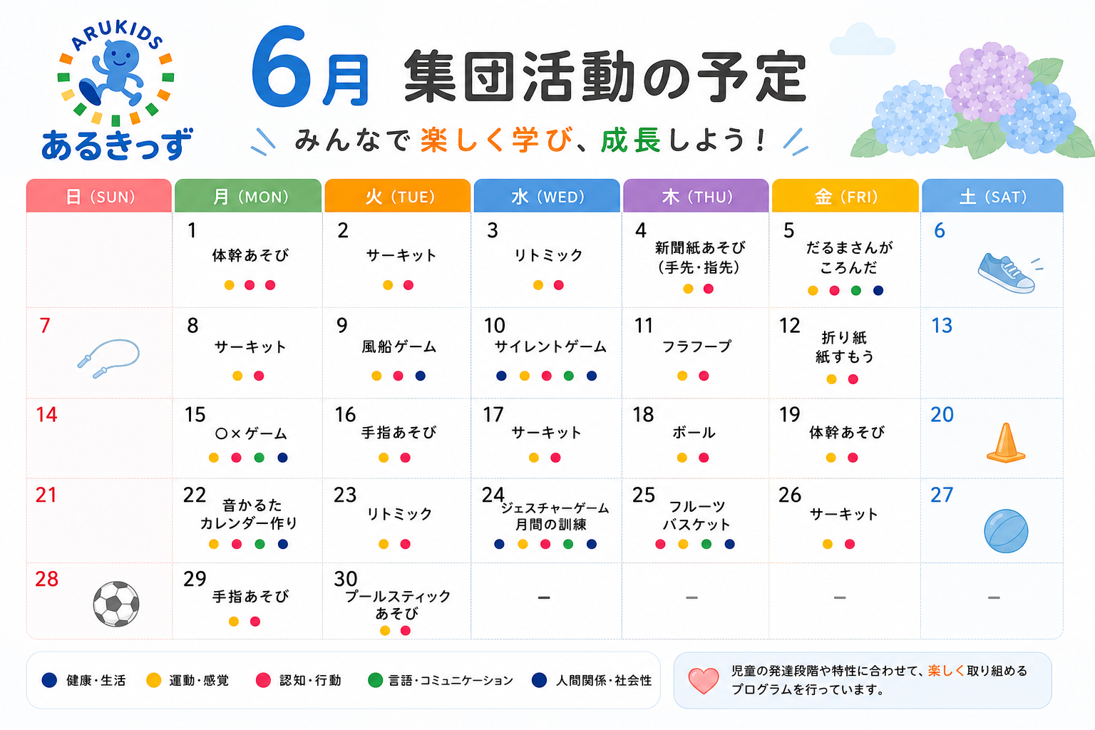 ６月活動内容