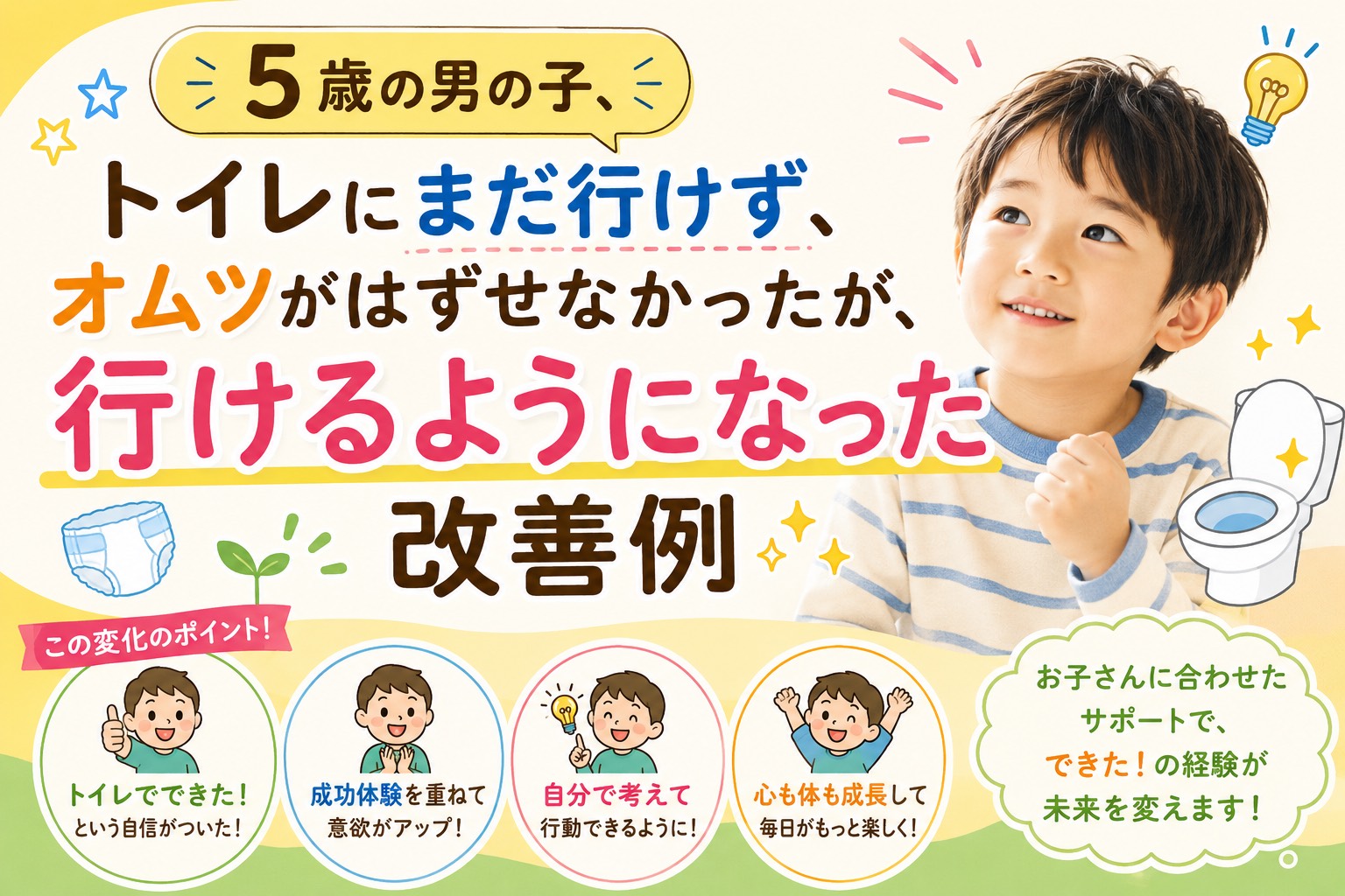 改善事例（トイレに行けるようになった）画像